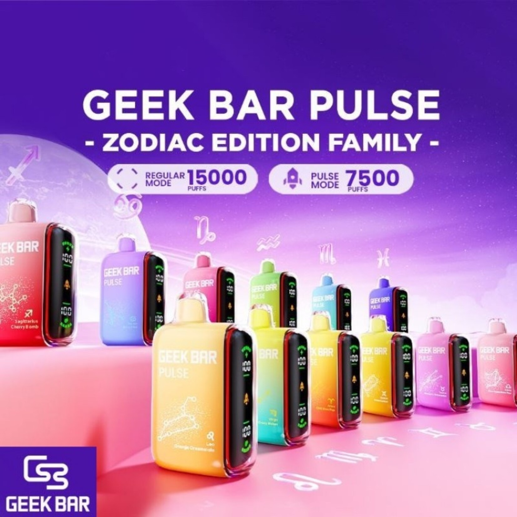 GEEK BAR PULESE 15000 Puffs 小火箭