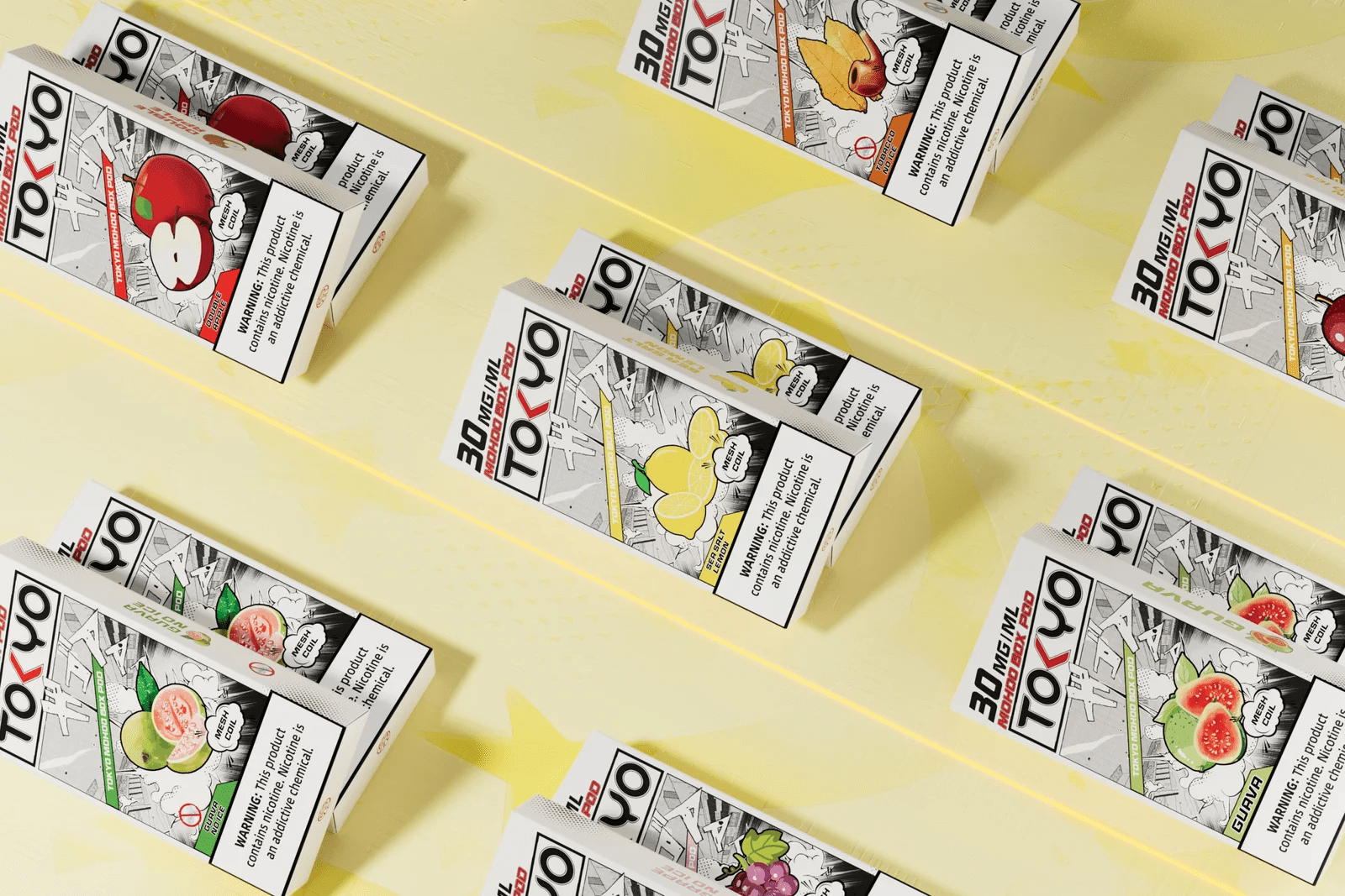 TOKYO MOHOO BOX 東京魔盒煙彈    MESH