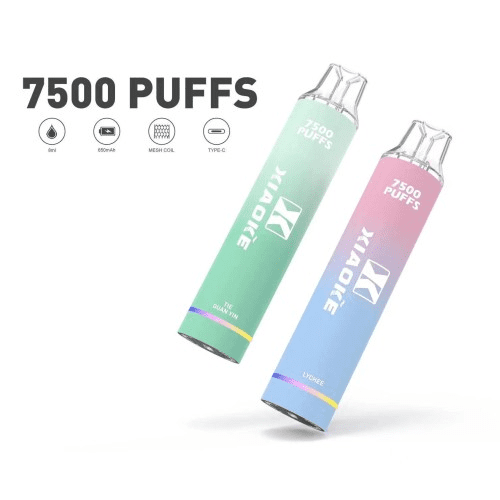 XIAOKE 7500 PUFFS 梟客棄式抛電子煙  60000口
