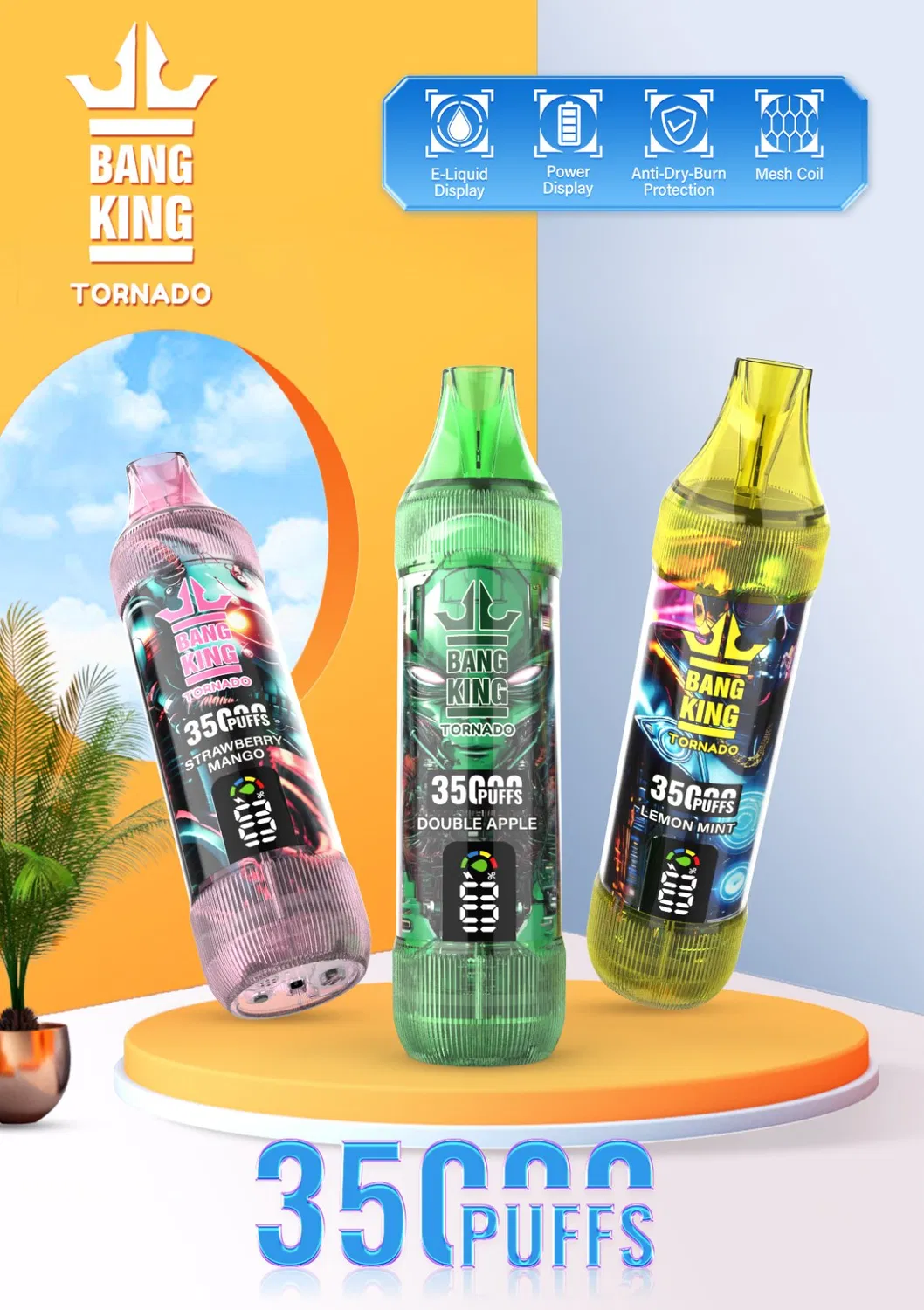 BANG KING 35000 PUFFS  60000口