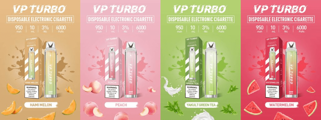VP Turbo 6000 Puffs 拋棄式電子菸