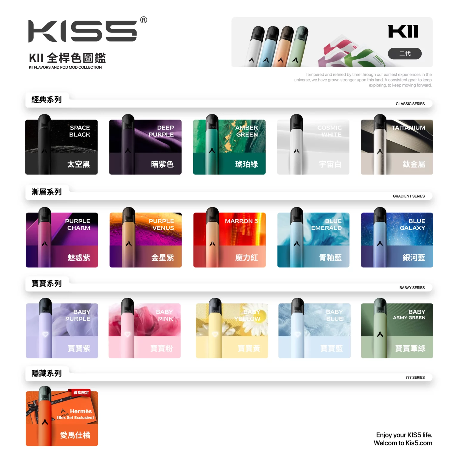 KIS5 Fly 主機｜KISS二代換彈式煙桿